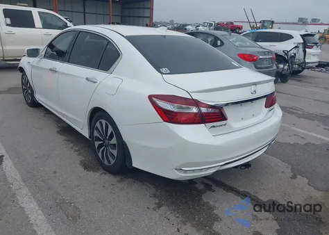 2017 Honda Accord Hybrid Ex-L из США, поврежденный, VIN JHMCR6F55HC013635